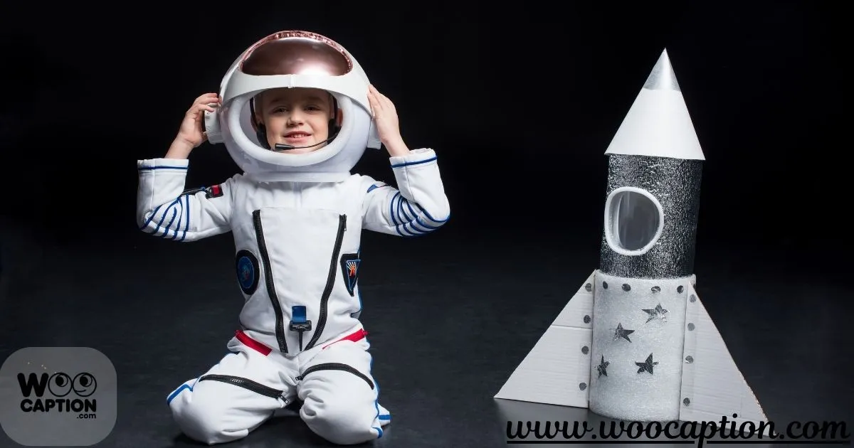 Astronaut Costume Captions