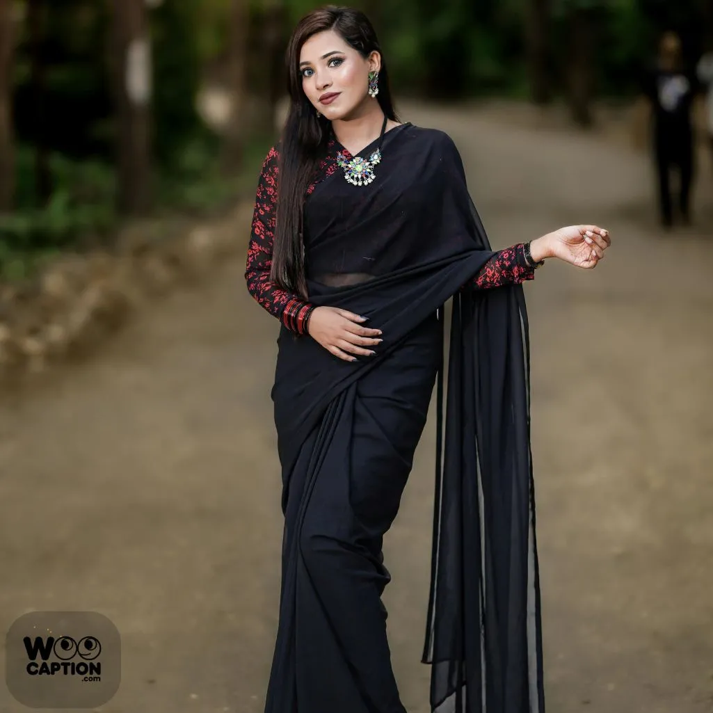 Black Saree