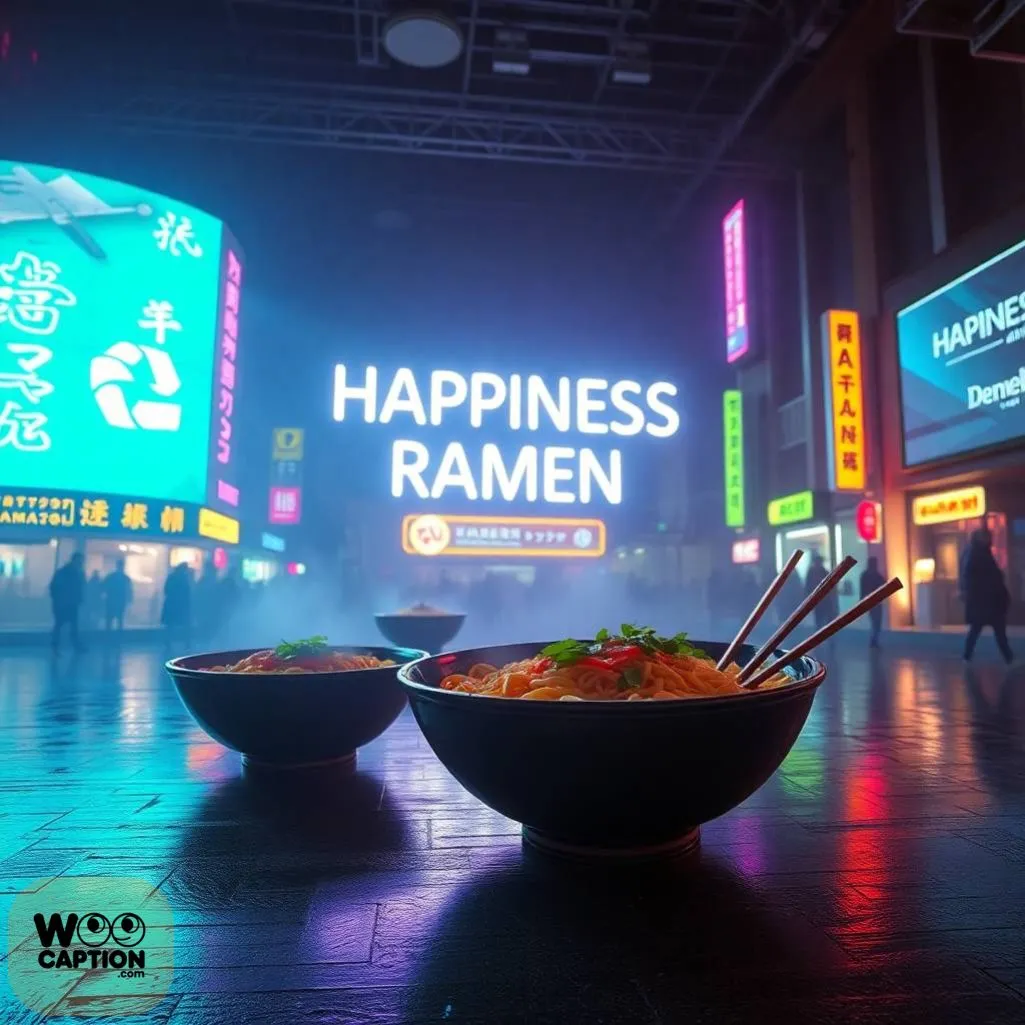 Happiness Ramen Quotes