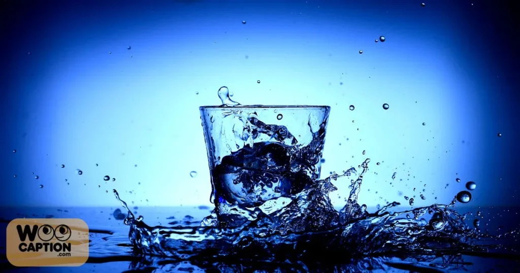 Oceans Of Blue In Every Sip