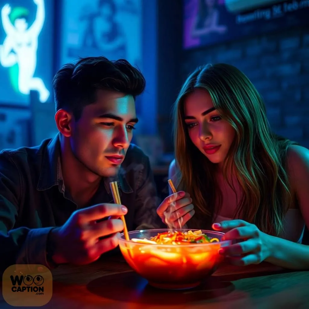 Ramen Captions With Boyfriend