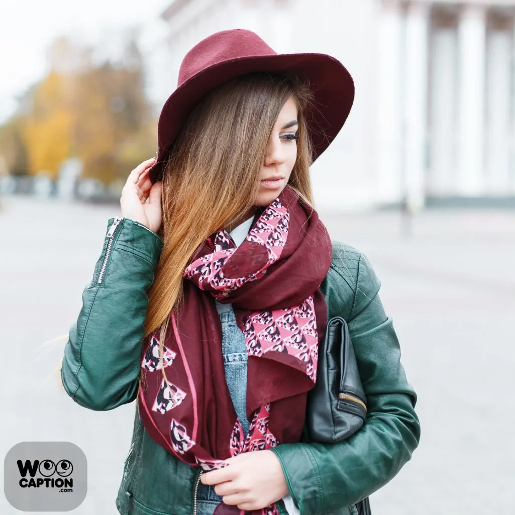 Scarf And Jacket Combos